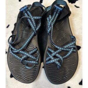 Chaco Women's Z/Volv X2 Sandal Size 10 - Black/Blue